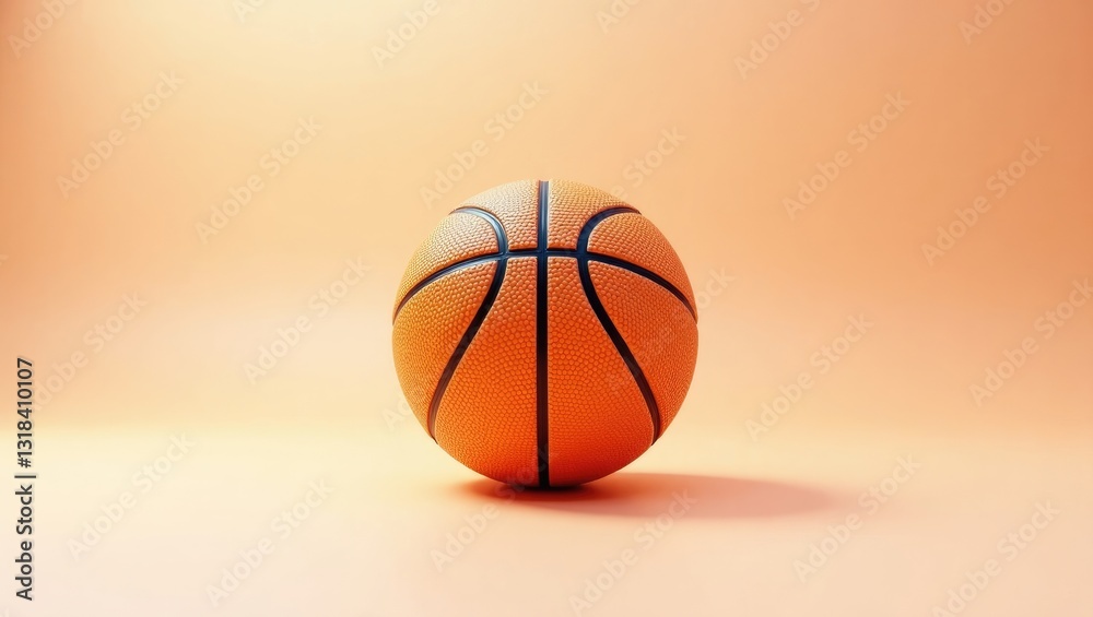 Basketball Ball separated on background, clipping path, complete depth of field Basketball Ball separated on background, clipping path, complete depth of field