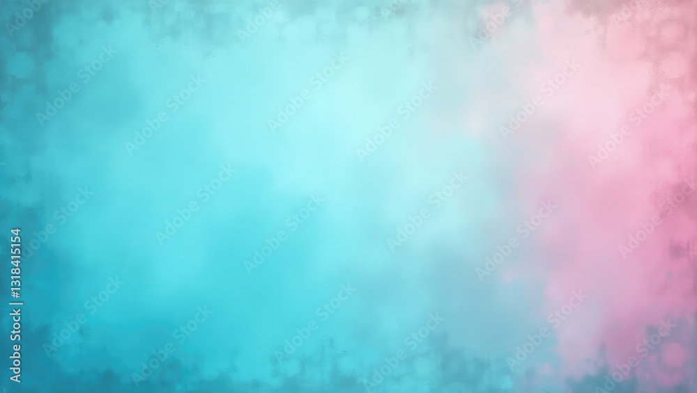 Obraz premium Dust scratched overlay. Aged film texture. Weathered cyan blue and pink effect for photo editing.