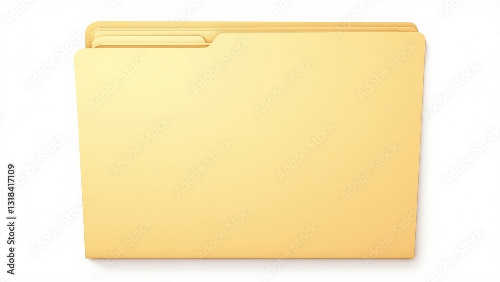 Yellow folder Yellow folder
