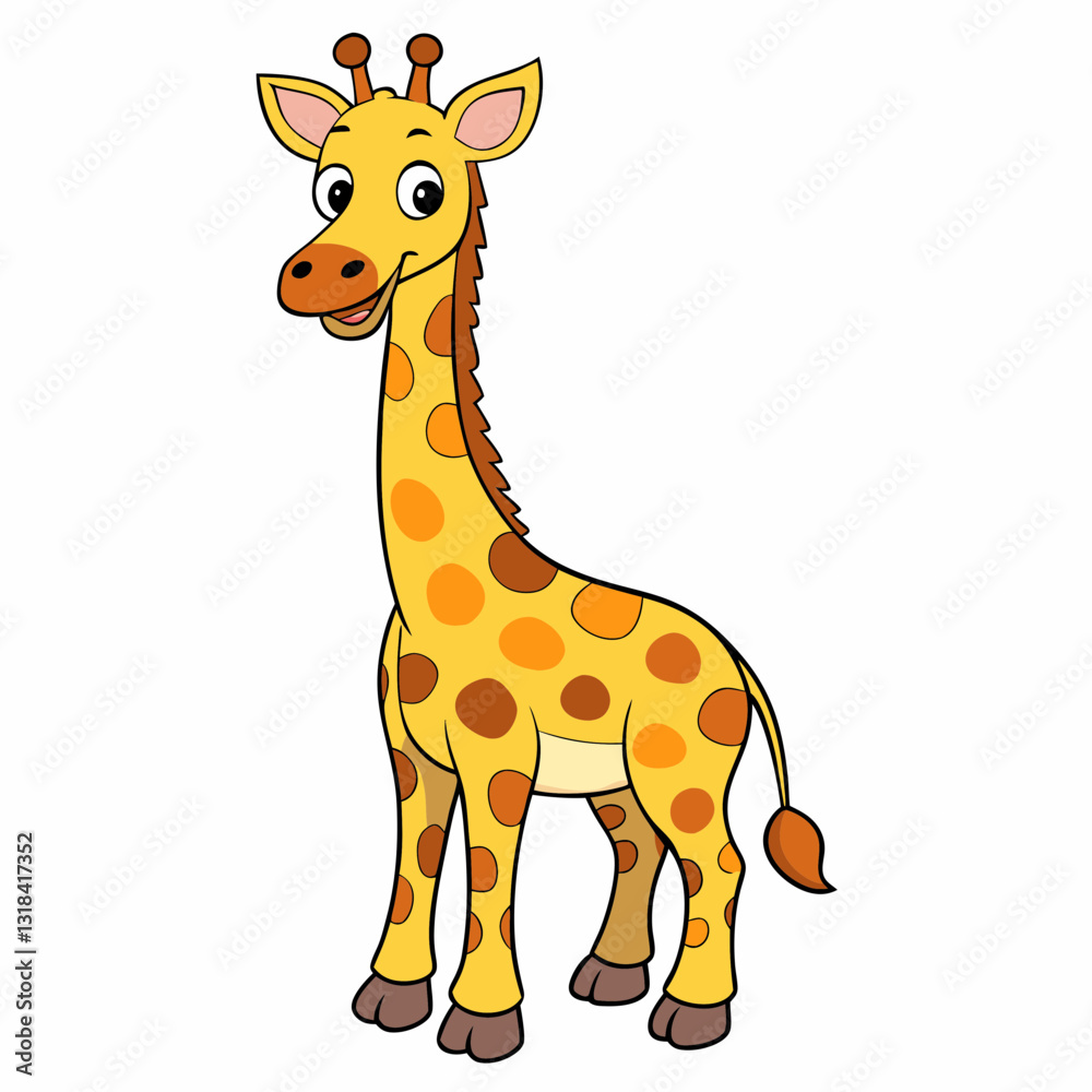 giraffe vector illustration giraffe vector illustration