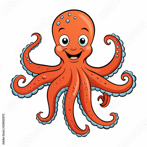 octopus cartoon character