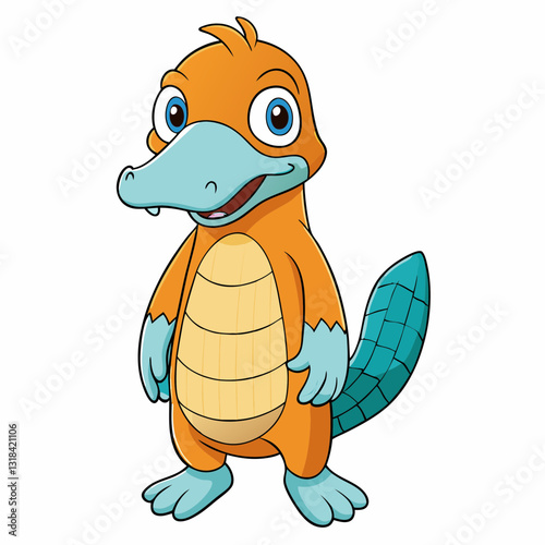 funny platypus cartoon