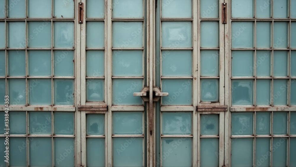 Metal gate that folds