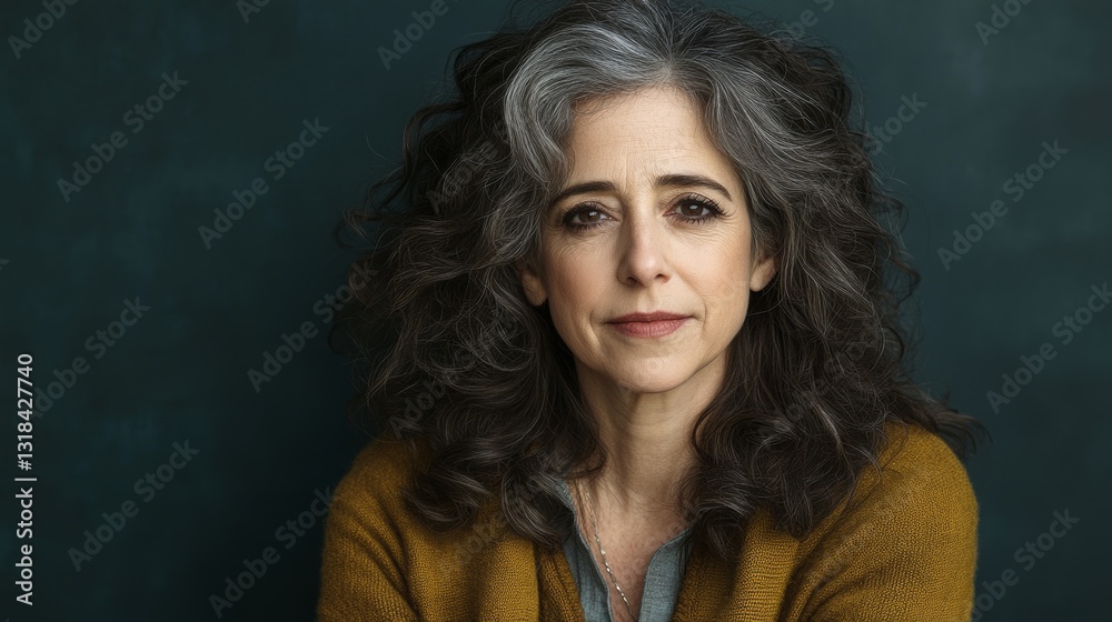 The focused close-up portrait features the woman's penetrating eyes, conveying a deep and emotional expression that attracts the viewer The focused close-up portrait features the woman's penetrating eyes, conveying a deep and emotional expression that attracts the viewer