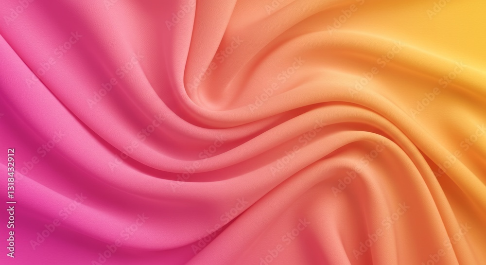 Fototapeta premium Satin Sunset Waves