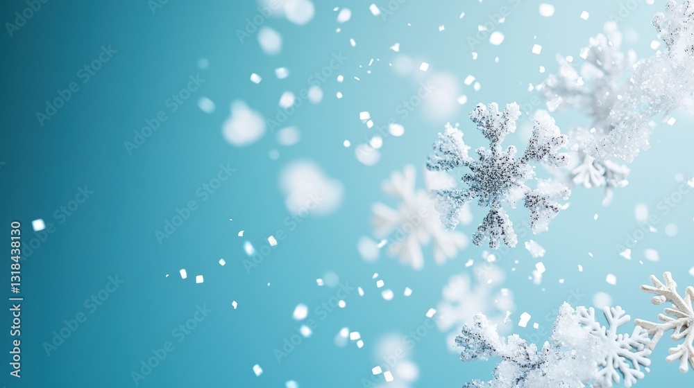 A smooth, gradient background transitioning from deep blue to crisp white, with scattered snowflake designs adding a touch of winter charm. A smooth, gradient background transitioning from deep blue to crisp white, with scattered snowflake designs adding a touch of winter charm.