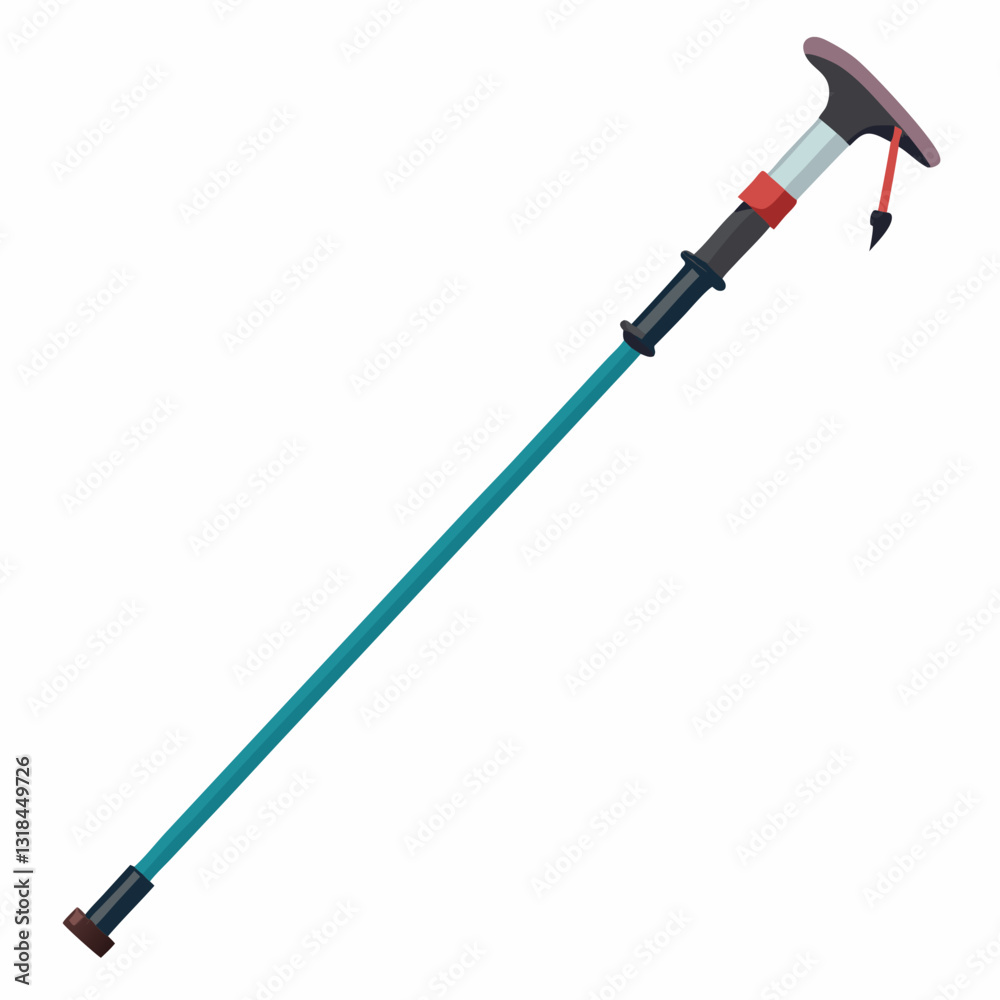 lightweight trekking pole with ergonomic grip lightweight trekking pole with ergonomic grip