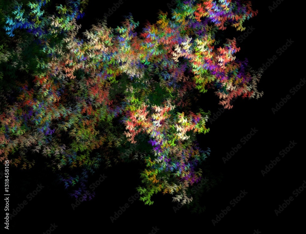 Imaginatory fractal abstract background Image Imaginatory fractal abstract background Image