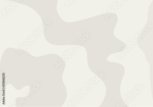 Beautiful pastel beige large curved lines [Vector]