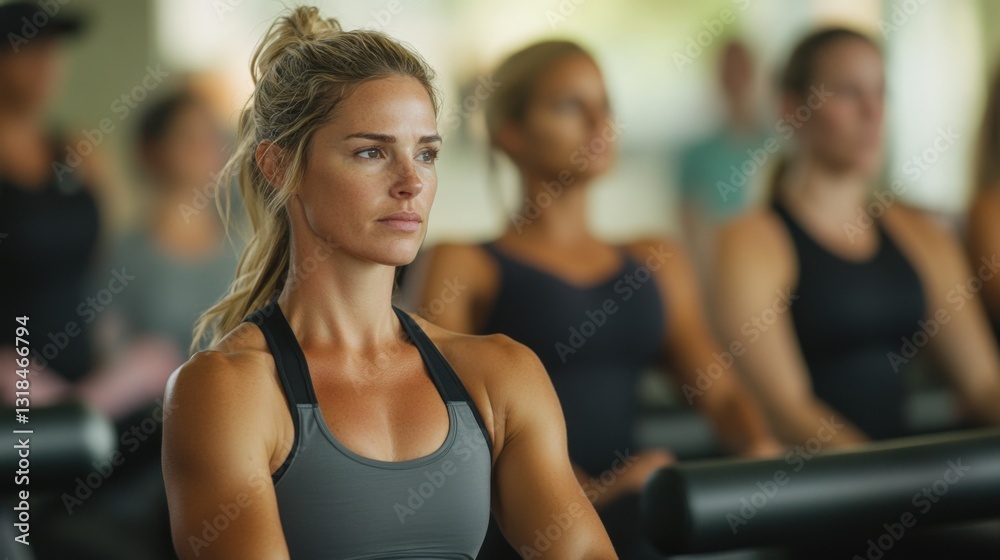 Focused fitness class (1) Focused fitness class (1)