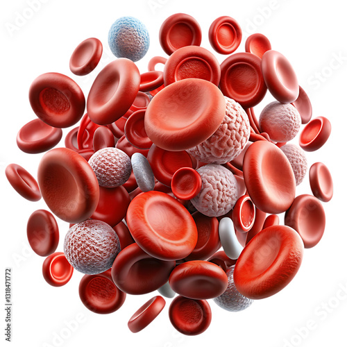 Blood Cells Microscopic Image