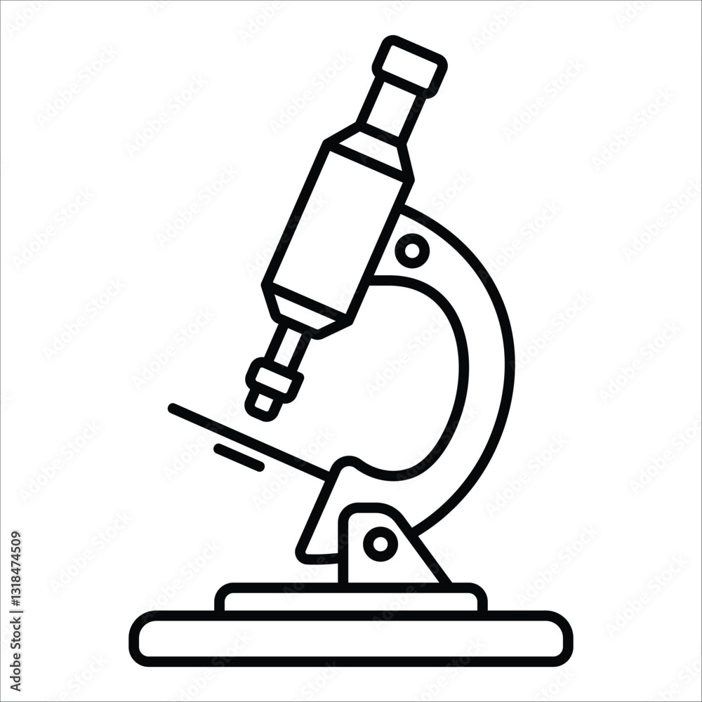 Microscope Icon Element For Design Microscope Icon Element For Design
