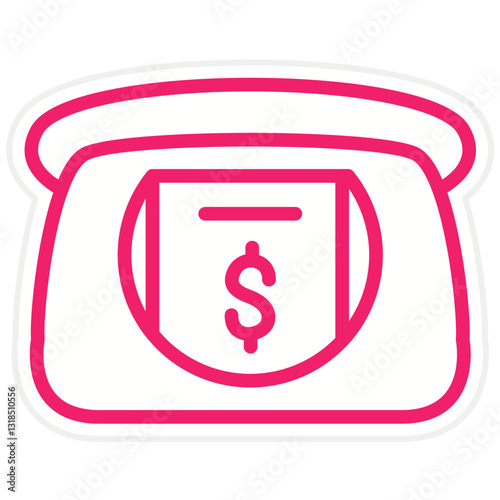 Vector Design Money Bag Icon Style