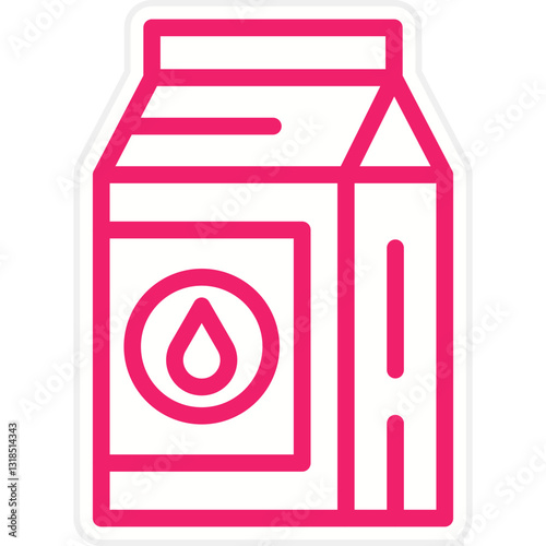 Vector Design Milk Icon Style