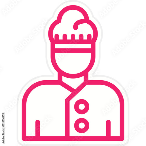 Vector Design Chef Icon Style