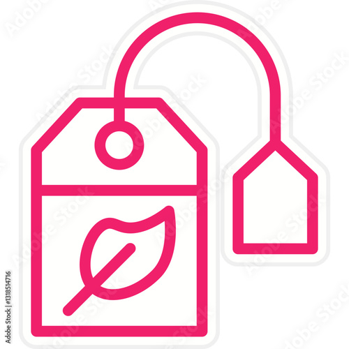 Vector Design Tea Bag Icon Style