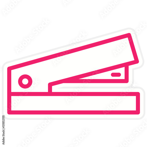 Vector Design Stapler Icon Style