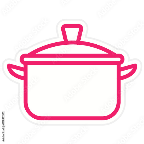 Vector Design Pot Icon Style