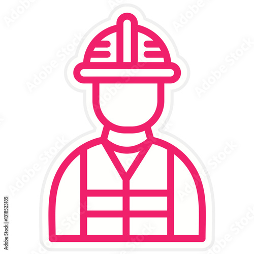 Site Manager Vector Design Icon Style
