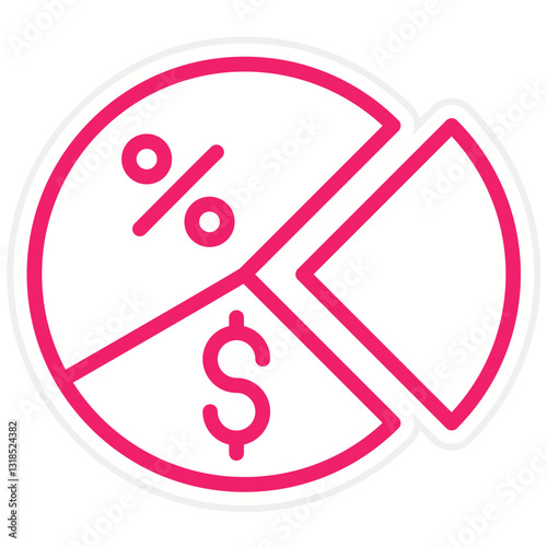 Dividends Vector Design Icon Style