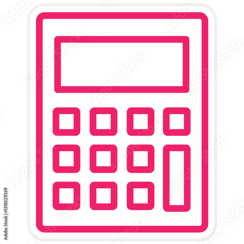 Vector Design Calculator Icon Style