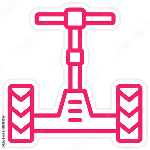 Vector Design Segway Icon Style