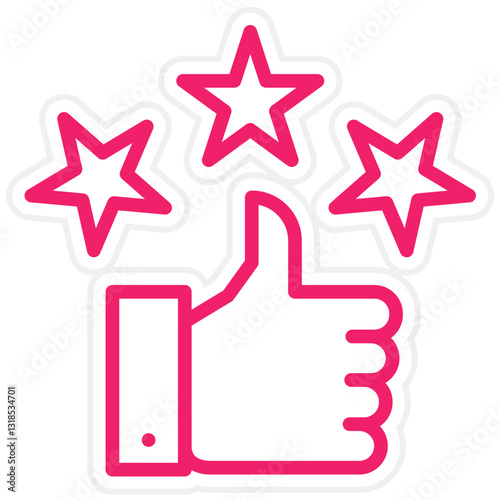 Vector Design Customer Satisfaction Icon Style