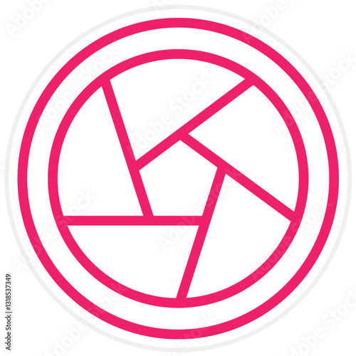Vector Design Diaphragm Icon Style