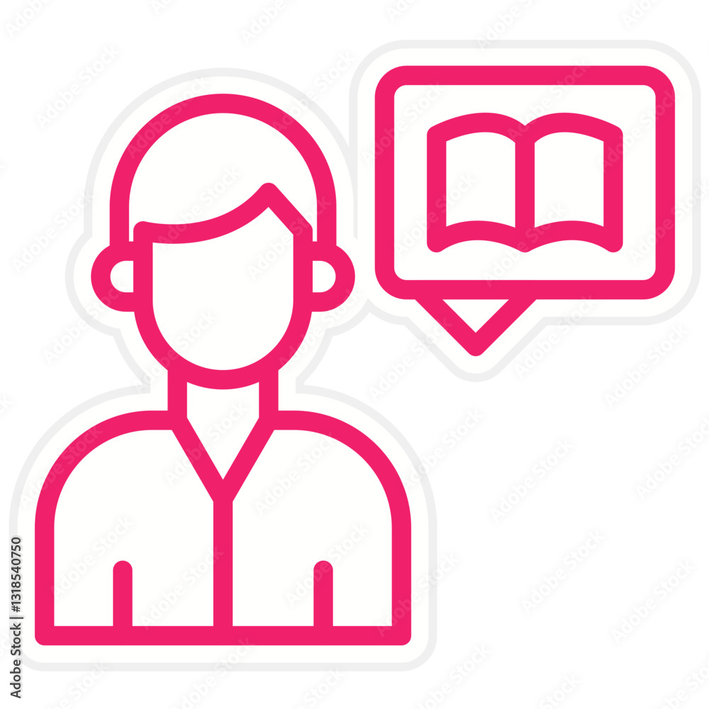 Vector Design Storytelling Icon Style Vector Design Storytelling Icon Style