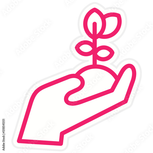 Vector Design Replant Icon Style