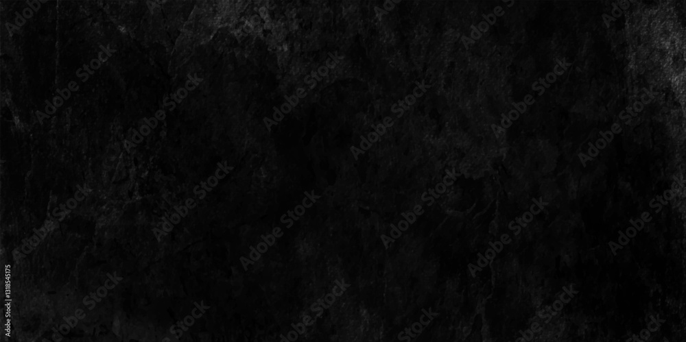 Fototapeta premium Grunge wall surface of black texture, abstract black and grey wall texture background, cardboard box blank kraft recycled paper texture, concrete texture of black surface.