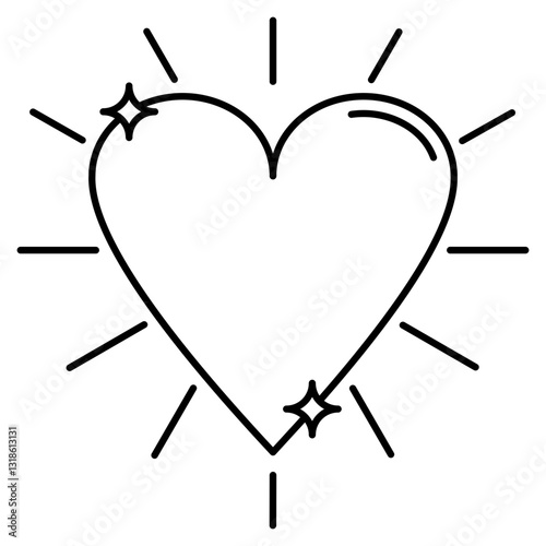 glowing hearth