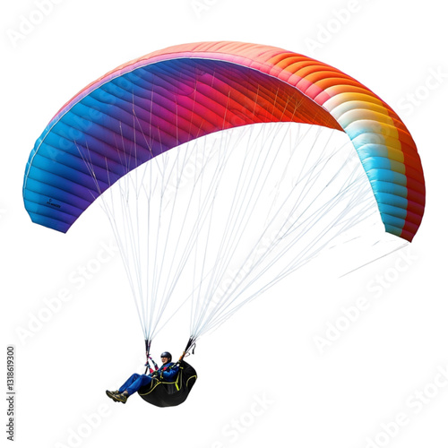 PNG Paragliding Adventure Thrilling Flight against transparent background