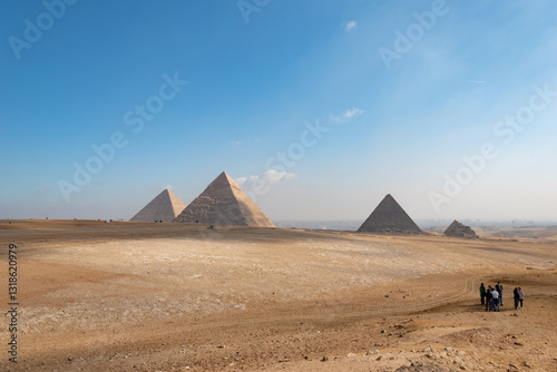 The pyramids of gizea