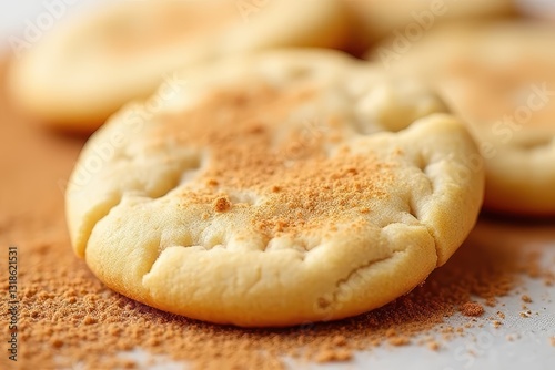 Delicious Snickerdoodle Cookies Close-Up