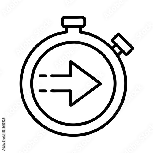 Free Download fast forward icon, fast forward line art - simple line art of fast forward, perfect for fast forward logos and icons - GFXLoad