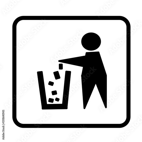 Packaging Symbols. Fragile signs set.