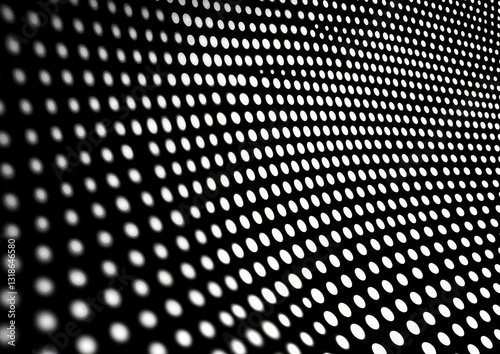 Abstract halftone dotted background