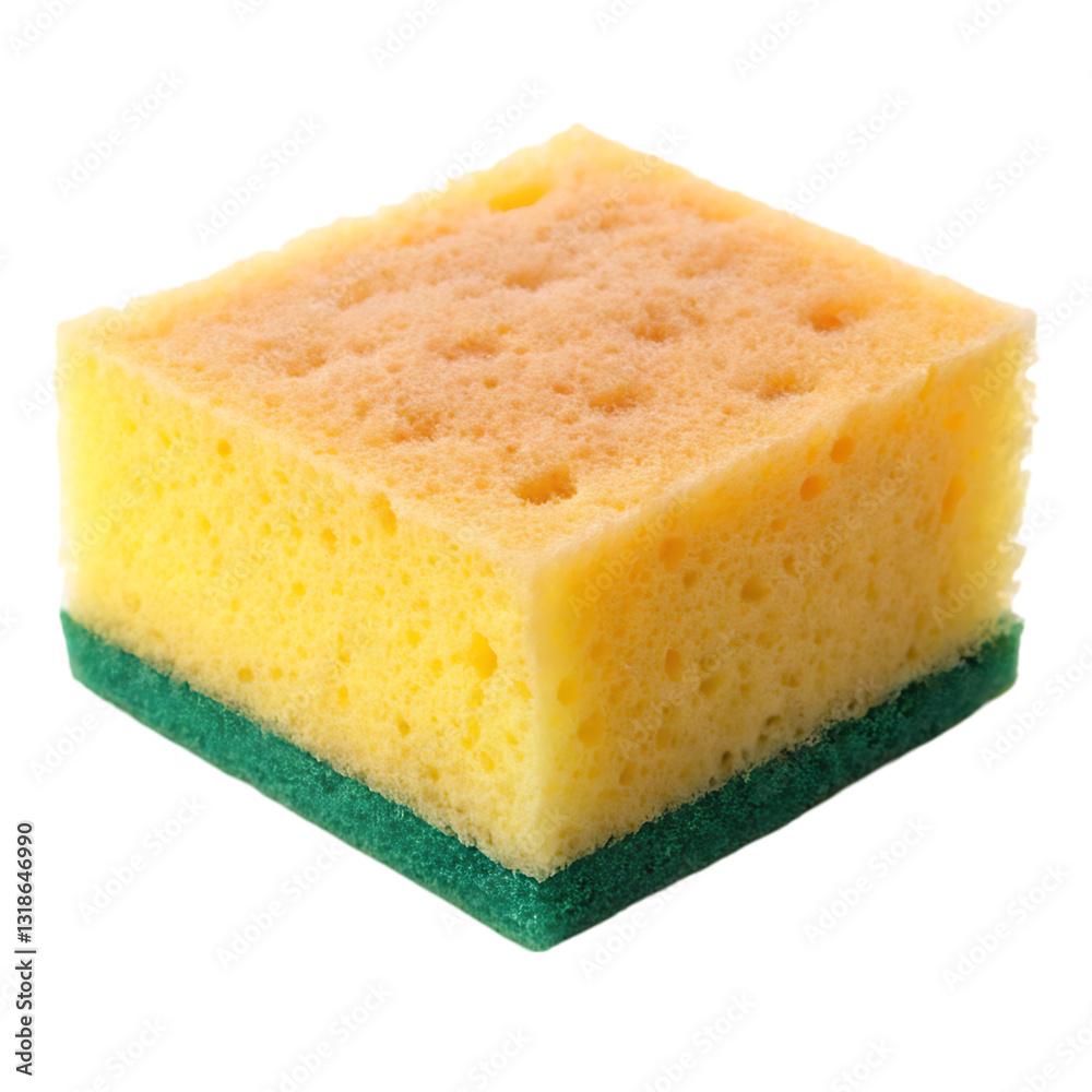 sponge isolated on white background sponge isolated on white background