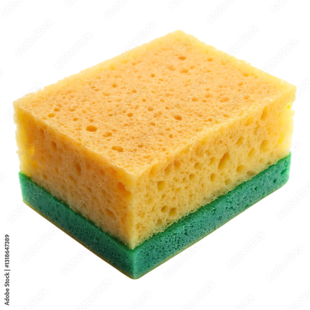 sponge isolated on white background sponge isolated on white background