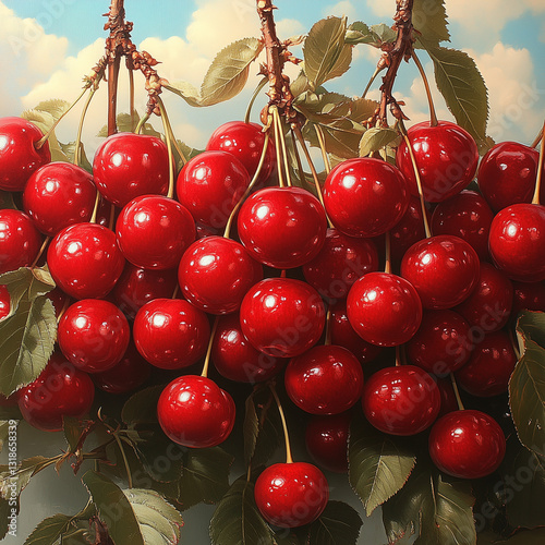 Spring, cherry