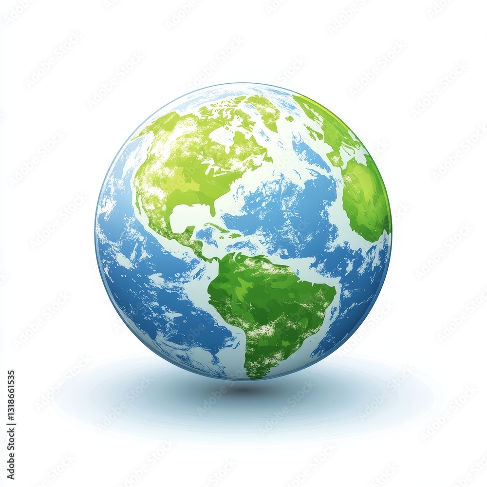 Earth globe. Vector illustration. Eps 10 file. Global colors. Earth globe. Vector illustration. Eps 10 file. Global colors.