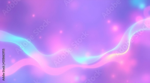 A background template featuring modern flat design, random color, glowing bioluminescent colors, natural light effects, vibrant glow, and simple two-dimensional