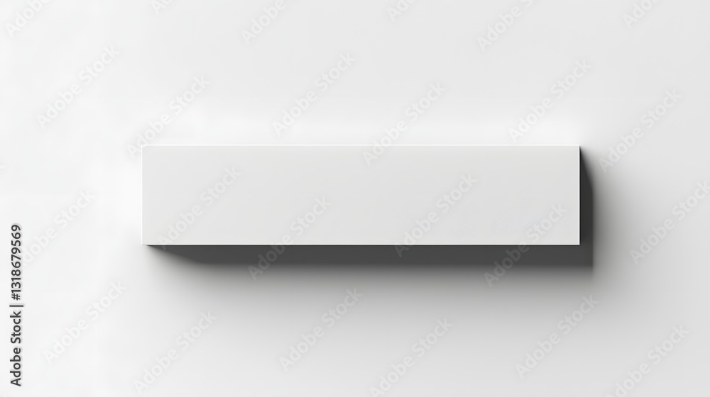 Minimalist Abstract Design Featuring a Simple White Block on a Light Background with Shadow Minimalist Abstract Design Featuring a Simple White Block on a Light Background with Shadow