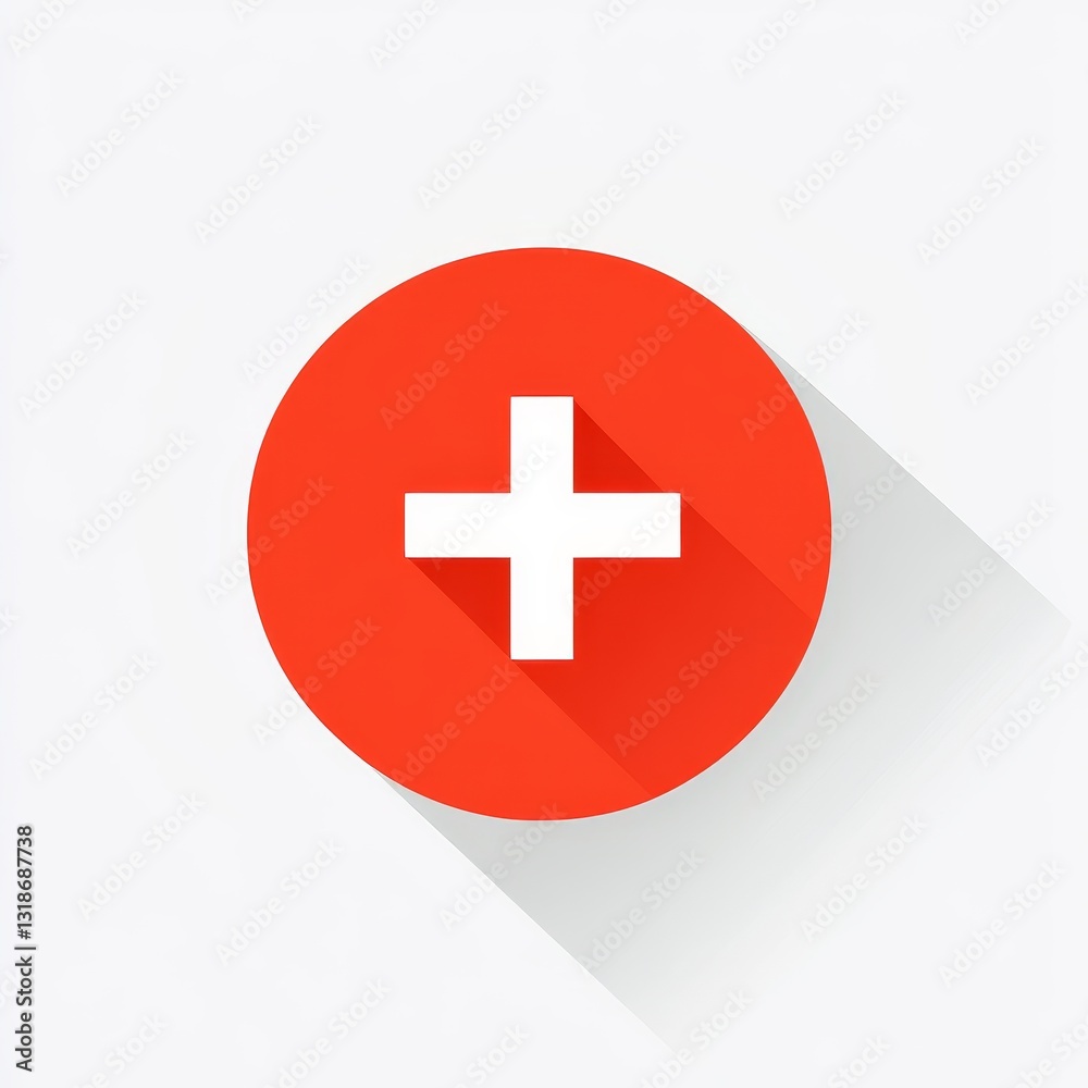 Plus sign icon, flat design. Vector illustration. Eps 10. Plus sign icon, flat design. Vector illustration. Eps 10.