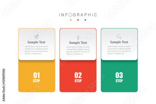 modern text box template, banner Infographics