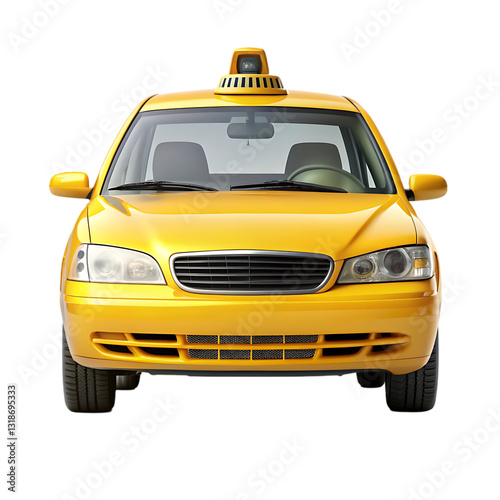 yellow taxi car