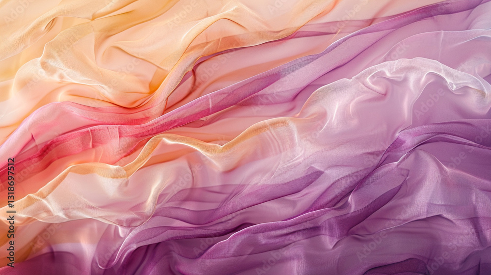 Fototapeta premium Soft Watercolor Abstract Background with Gentle Fluid Transitions