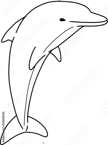 doodle dolphin