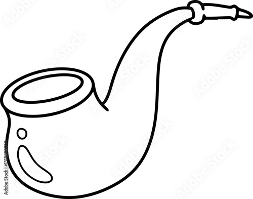 doodle smoking